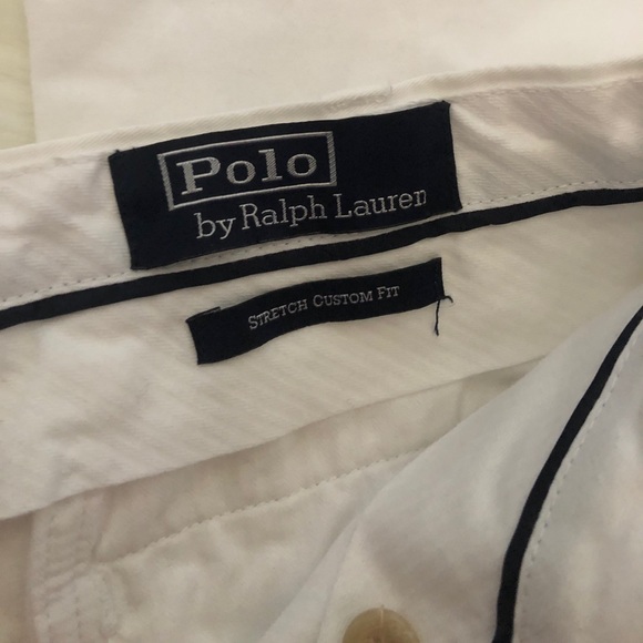 White Polo Ralph Lauren Pants - Picture 2 of 3